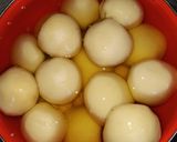 Foto langkah ke 6 dari resep Bakpia Pathuk isi Kacang Hijau.