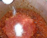A picture of step 4 of Punjabi Rajma masala.