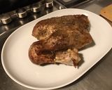 Une image de l'étape 5 de Épaule de chevreau marinée et grillée sauce orange et épices.
