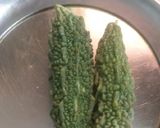 A picture of step 1 of Karare karele.