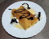 Foto del paso 6 de la receta Filloas rellenas de crema con nata y chocolate
