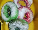 Foto langkah ke 6 dari resep Donuts Red Velvet&Pandan.