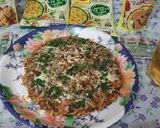 A picture of step 13 of Maggi Nutrilicious Masala VEG ATTA noodles Vegetables pizza.