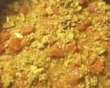 A picture of step 2 of Meat Sauce for Hotdogs and Nachos.
