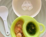 Hình bước làm 3 của món Tôm rim cà chua cho bé