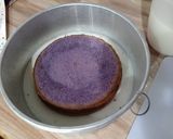 Foto langkah ke 4 dari resep Cake Pudding Taro Susu.