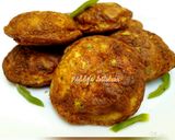 A picture of step 4 of Veg egg masa.