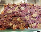 Foto del paso 5 de la receta: Bifecitos tipo escalopes con salsa de repollo y champiñones
