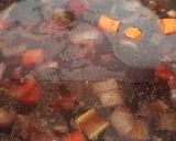A picture of step 5 of Brasato al Barolo.