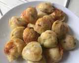 Foto langkah ke 9 dari resep Takoyaki tanpa cetakan.