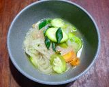 Foto langkah ke 5 dari resep Soun Kuah oyong wortel.