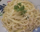 Foto del paso 4 de la receta: Pasta cremosa con calabacín y ajo