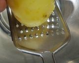 A picture of step 1 of Aloo Bhujiya.