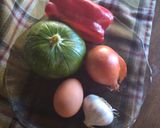 Foto del paso 1 de la receta: Calabacín relleno al Microondas