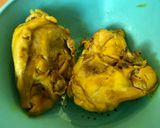 Foto langkah ke 9 dari resep Lontong Soto Ayam tanpa Kemiri.