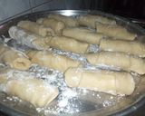 A picture of step 4 of Minced meat roll.