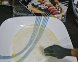 Gambar langkah 3 resipi Keropok Rice Paper seaweed.