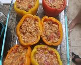 A picture of step 5 of Stuffed Bell Peppers.