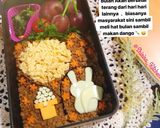 Foto langkah ke 9 dari resep Jyuugoya Soboro Bento (bekal) #kamismanis.