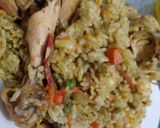 Foto del paso 5 de la receta: Arroz con pollo y tocino