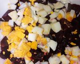 Foto del paso 3 de la receta: Ensalada de arroz, remolacha y huevo