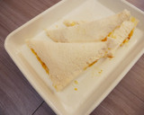 氣炸鍋「咖哩三角包」用吐司輕鬆完成！！的食譜步驟4照片