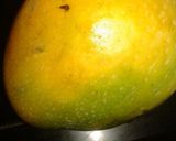 A picture of step 1 of Mango lassi.