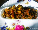 A picture of step 10 of Traditional methi bhaaji.