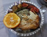 عکس مرحله 2 از دستور مزه دار کردن قارچ و ماهی کبابی