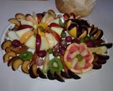 Foto del paso 1 de la receta: Decoración con frutas
