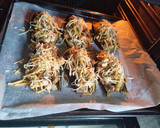 Foto del paso 6 de la receta: Berenjenas rellenas de pollo