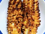 Mực nướng sate bằng nồi chiên không dầu