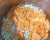 A picture of step 3 of Chicken soup.