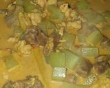 Foto langkah ke 6 dari resep Sayur labu siam daging.