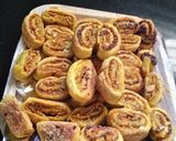 A picture of step 15 of Roasted/Baked Bhakarwadi.
