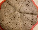 A picture of step 4 of Whey protien waffles.