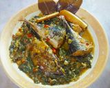 Foto langkah ke 3 dari resep 🌿🐟Gulai Tongkol Daun Singkong🐟🌿.