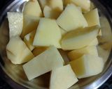 पीसे हुए पालक और आलू की सब्जी (pise huye palak aur aloo ki sabzi recipe in Hindi) रेसिपी चरण 3 फोटो