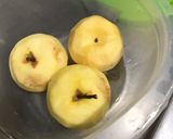 Foto del paso 1 de la receta: Manzanas navideñas