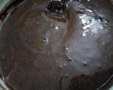 A picture of step 3 of Chocolate lava cake.