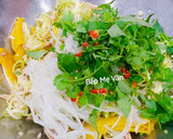 Hình bước làm 3 của món Gỏi gà hoa chuối(bắp chuối)
