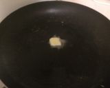 A picture of step 2 of French toast without egg! Delicious and really easy.