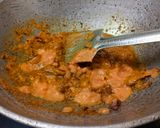 A picture of step 2 of Rajma Masala and Jeera Rice.