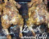 A picture of step 3 of Dajaj Al Faham or Arabic Chargrilled Chicken.