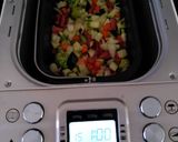 Foto del paso 4 de la receta: Pastel de verduras con Jamón York y panceta en Panificadora Lidl