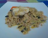 Foto del paso 19 de la receta Rape con salsa de hígado de rape, calabacín y puerro