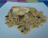 Foto del paso 19 de la receta: Rape con salsa de hígado de rape, calabacín y puerro