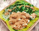 Foto langkah ke 5 dari resep Capar Punten (Pecel Punten) Khas Blitar.