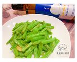 蒜炒四季豆的食譜步驟5照片