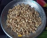 A picture of step 2 of Chocolate Walnut Fudge (Eggless).
